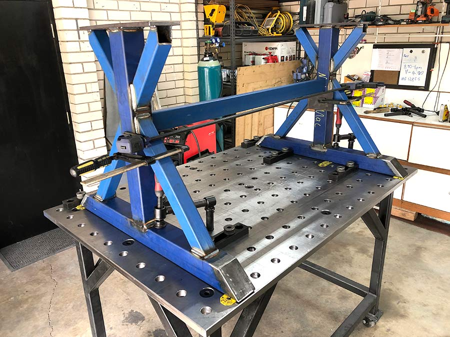 custom welding of table legs